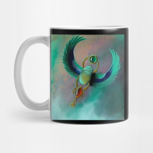 Flying Scarab Mug